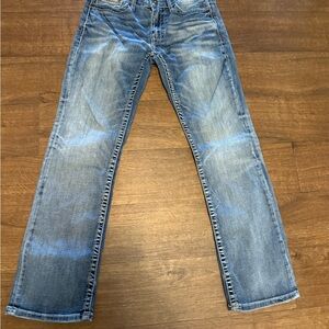 BKE Light Blue Straight Leg Jeans